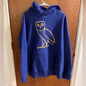 Mens OVO Blue Hoodie